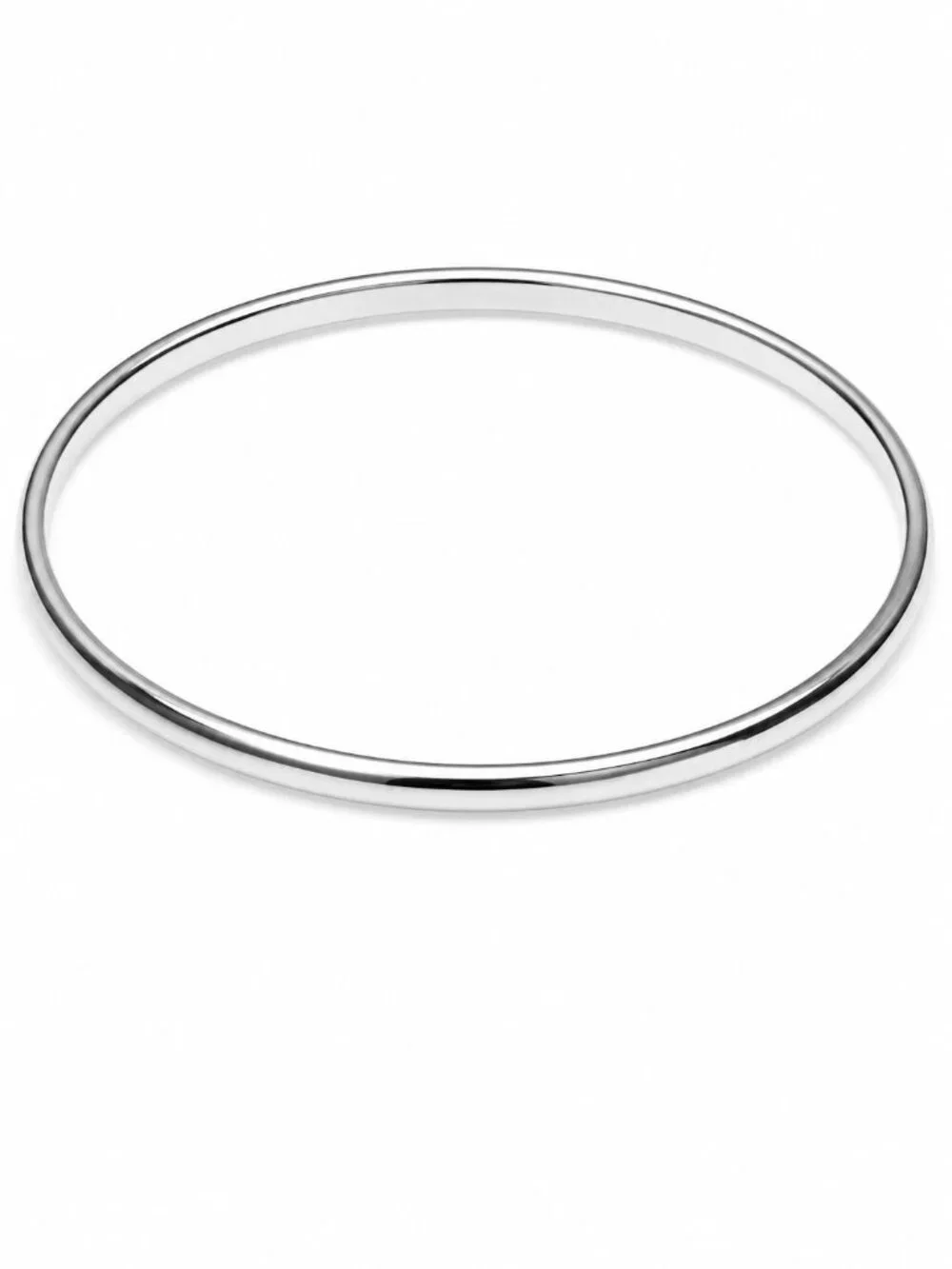 Vintage Y2K Bangle Bracelet Silvertone Set of 5 - Picture 5 of 5